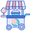 Fairy floss hire icon